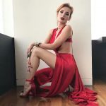Bella Thorne Red Dress