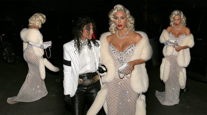 Kim Kardashian – Halloween Party in Bel-Air