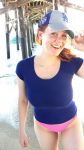 Maitland Ward Piink Bikini
