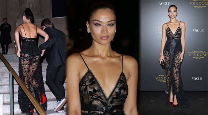 Shanina Shaik – Vogue x Irving Penn Party in Paris