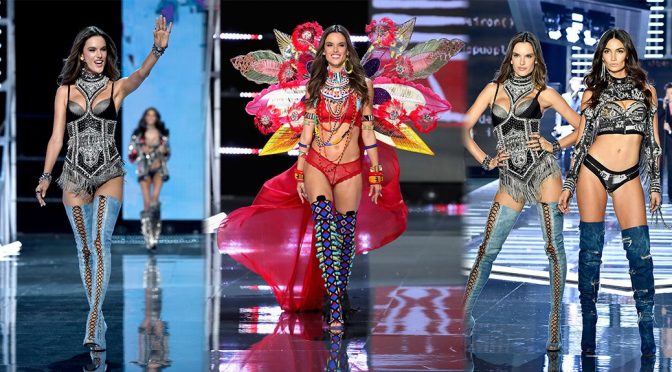 Alessandra Ambrosio – 2017 Victoria’s Secret Fashion Show in Shanghai