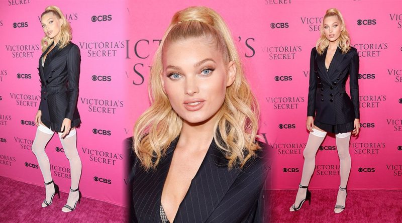 Elsa Hosk – 2017 Victoria’s Secret Fashion Show Viewing Party