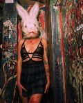 Ireland Baldwin Haloween Sheer Bra Nipples