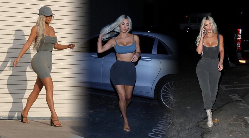 Kim Kardashian – Photoshoot Candids in Los Angeles
