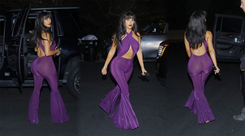 Kim Kardashian – Halloween Party in Los Angeles