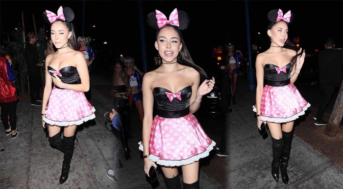 Madison Beer – Halloween Party at Delilah in West Hollywood