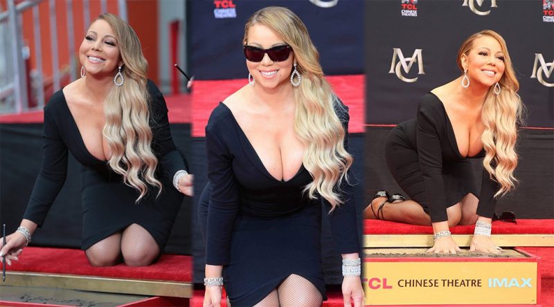 Mariah Carey – Hand and Footprint Ceremony in Los Angeles