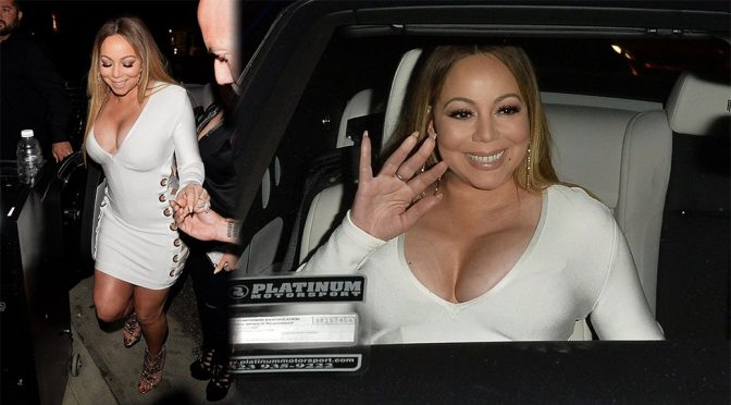 Mariah Carey Cleavage Boobs