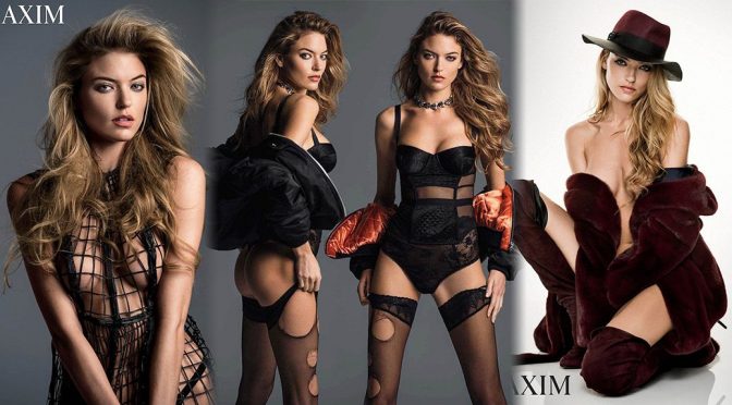 Martha Hunt – Maxim Magazine Photoshoot (December 2017)