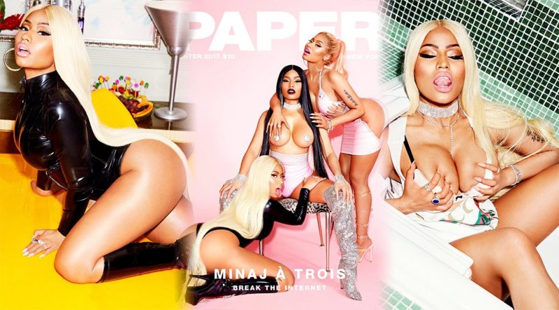 Nicki Minaj – Paper Magazine “Break The Internet” Photoshoot (Winter 2017)