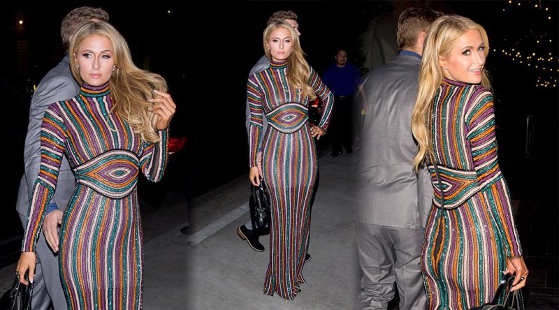 Paris Hilton – Braless Candids in Los Angeles