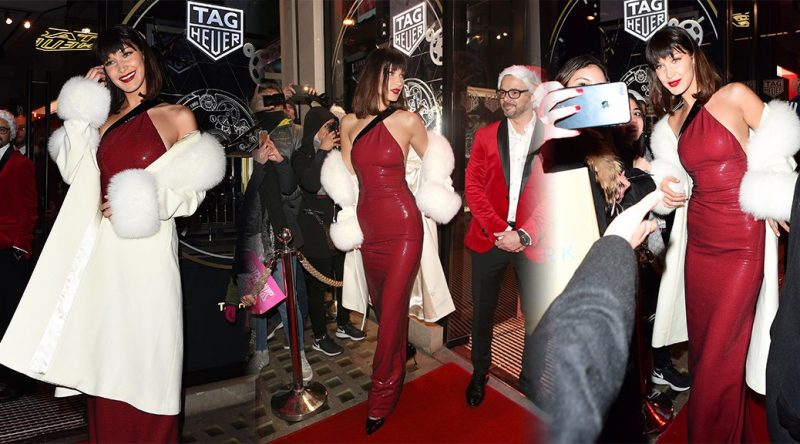 Bella Hadid – Tag Heuer Flagship Store Opening in London