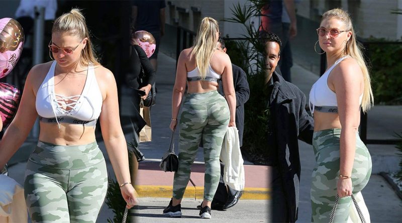 Iskra Lawrence – Candids in Miami