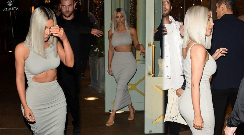 Kim Kardashian – Candids in Hollywood