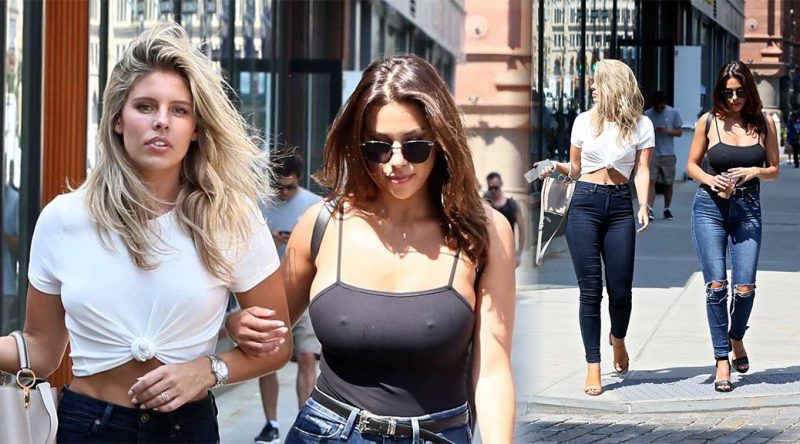 Natasha Oakley and Devin Brugman – Braless Candids in New York