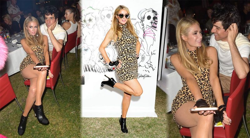 Paris Hilton – Act 1 Magazine by Sebastian Faena Dinner in Miami Beach