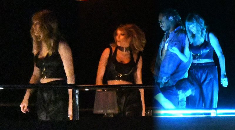 Taylor Swift on Music Video Set in Miami