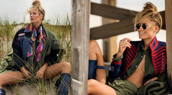 Toni Garrn – Elle Italy Magazine Photoshoot (December 2017)