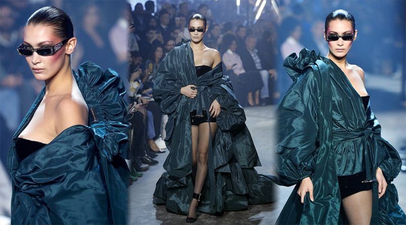 Bella Hadid – Alexandre Vauthier S/S 2018 Fashion Show in Paris