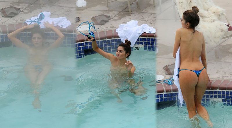Blanca Blanco – Topless Candids in Park City