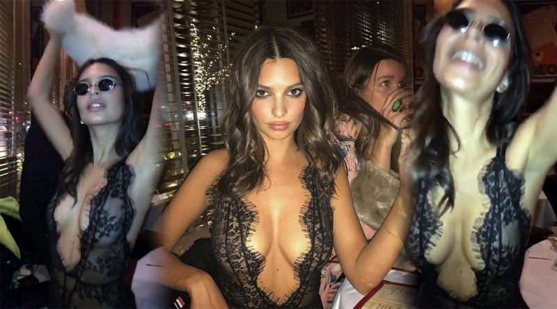 Emily Ratajkowski – Braless Personal Video