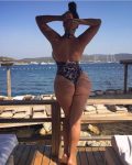 Kelly Brook Ass Swimsuit