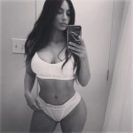 Kim Kardashian Underwear Selfie