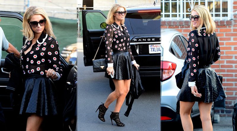 Paris Hilton – Leggy Candids in Beverly Hills