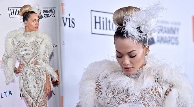 Rita Ora – Clive Davis and Recording Academy Pre-GRAMMY Gala