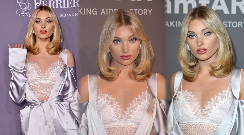 Elsa Hosk – 2018 amfAR Gala in New York
