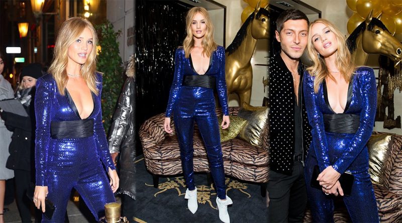 Rosie Huntington-Whiteley at Club 58 in New York