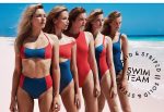 Solid Striped Swim Team