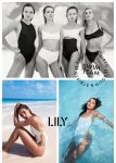 Solid Striped Swim Team