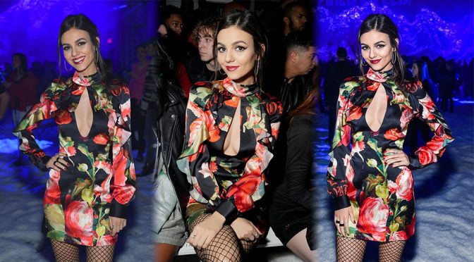 Victoria Justice – Philipp Plein Fashion Show in New York