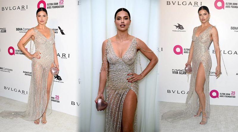 Adriana Lima – 26th Annual Elton John AIDS Foundation Oscars Viewing Party