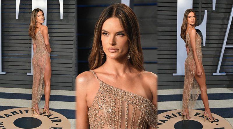 Alessandra Ambrosio – 2018 Vanity Fair Oscar Party