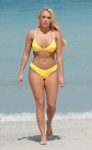 Amber Turner Yellow Bikini