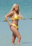 Amber Turner Yellow Bikini