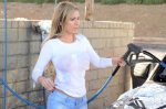 Ana Braga Wet T Shirt Photoshoot