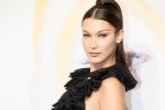 Bella Hadid Braless In Shanghai