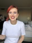 Bella Thorne Braless Boobs