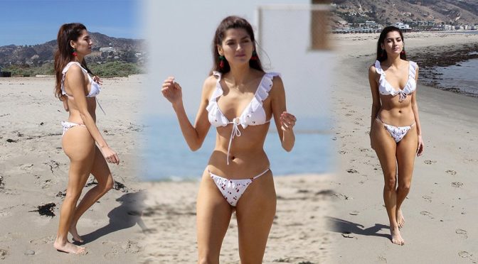 Blanca Blanco – Bikini Candids in Malibu Beach