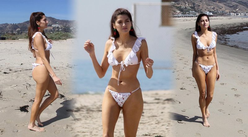 Blanca Blanco – Bikini Candids in Malibu Beach
