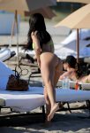 Bre Tiesi's sexy ass in thong bikini