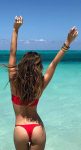 Brooke Burke Bikini Ass