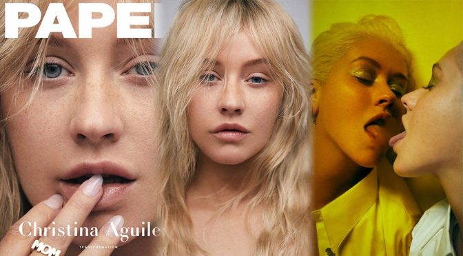 Christina Aguilera – Paper Magazine Photoshoot (Spring 2018)