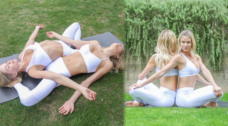 Claire Grieve and Chelsea Salmon – Yoga Photoshoot