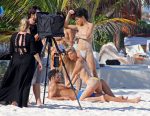 Danielle Knudson H&m Topless Photoshoot
