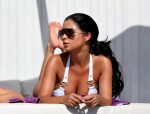 Demi Rose White Bikini