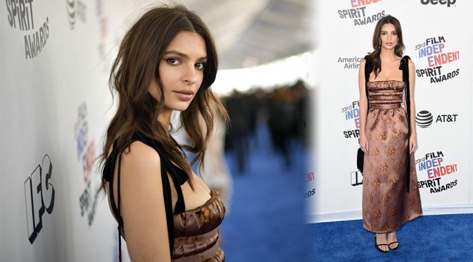 Emily Ratajkowski – Film Independent Spirit Awards in Santa Monica